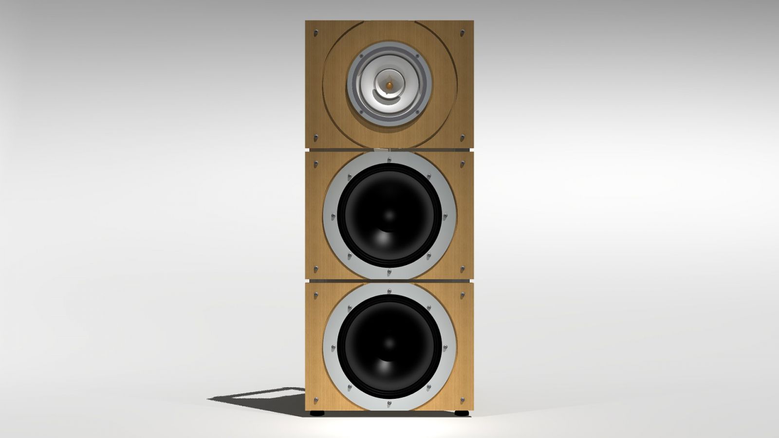 Enceinte baffle plan F812A