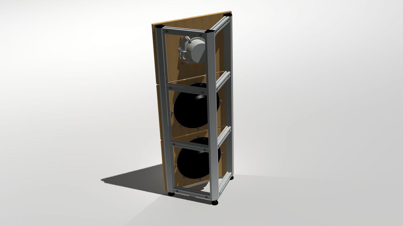 Enceinte baffle plan F812A